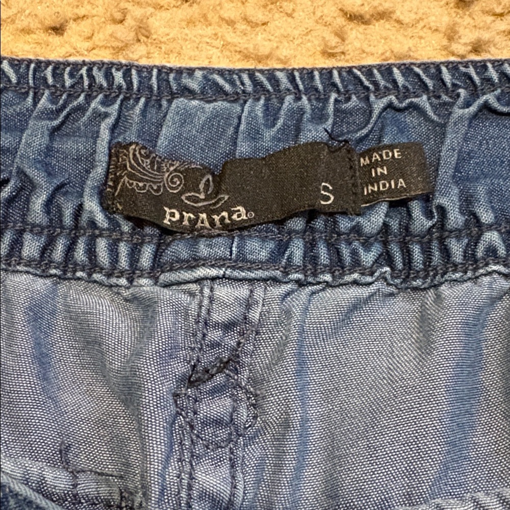 Prana pants with elastic waist and ankles.  Made of 100% tencel. - Picture 3 of 5
